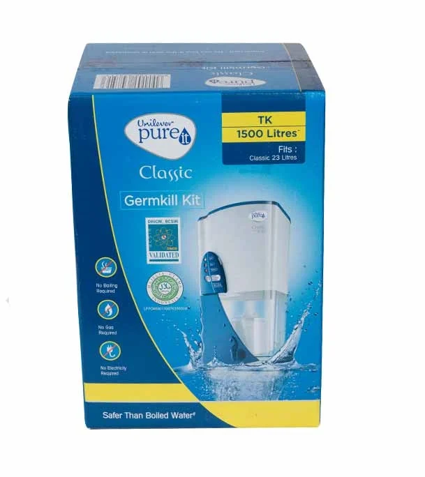 Unilever Pureit Classic Germkill Kit – 1500 Litres (Fits Pureit Classic 23L)